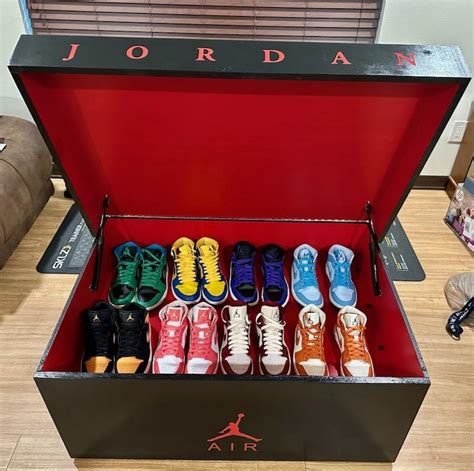 nike jordan mega shoebox design.